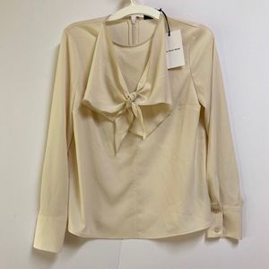 Cream blouse